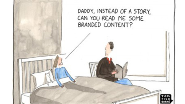 Branded Content Marketing Joke