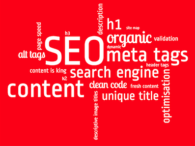 SEO Element Text Cloud