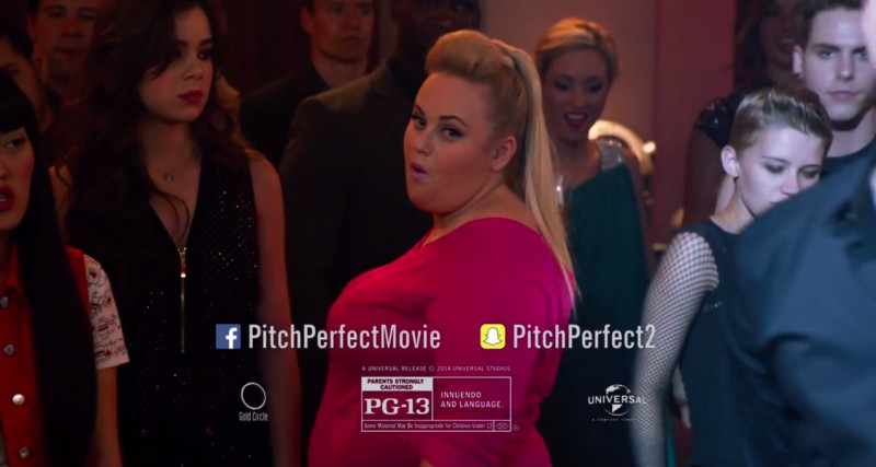 Pitch Perfect 2 Official Super Bowl Using #Hashtag