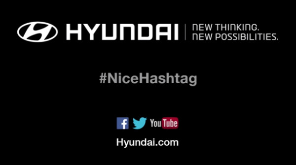 hyundai Ad nicehashtag #Hashtag